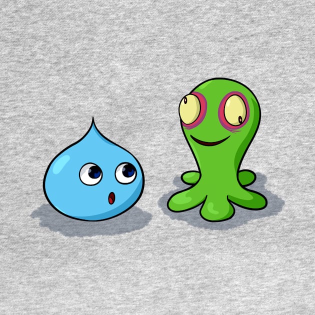 Slime Buddies by tastelesssandwiches